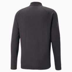 Bluza Męska Puma Run Cloudspun Knit 1/2 Zip. Czarne bluzy bez kaptura męskie Puma, m, z materiału. Za 186.60 zł.