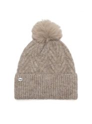 Roxy Czapka RX-W3-001-AW24 Beżowy. Brązowe czapki zimowe damskie Roxy, z poliesteru. Za 59.99 zł.