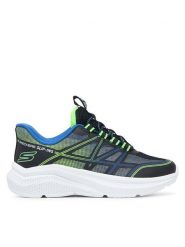 Skechers Sneakersy Microspec Velocity - Grid-Shift 404220N Czarny. Czarne buty sportowe chłopięce Skechers, bez wzorów, z materiału, bez zapięcia. Za 159.99 zł.