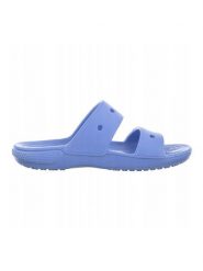 Crocs Klapki "Classic" w kolorze fioletowym rozmiar: 41/42. Różowe klapki damskie Crocs, bez wzorów, bez obcasa. Za 114.17 zł.