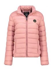 Geographical Norway Kurtka pikowana "Atikamap" w kolorze jasnoróżowym rozmiar: L. Różowe kurtki damskie Geographical Norway, l, bez wzorów, bez kaptura. Za 175.67 zł.