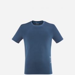 Koszulka do biegania męska Millet Intense Pro Light Ts Ss M active fit. Niebieskie t-shirty sportowe męskie Millet, m, bez ramiączek, do biegania. Za 320.00 zł.