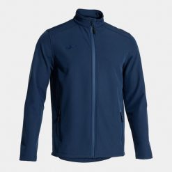 Kurtka sportowa męska Basilea II Softshell Jacket. Czarne kurtki softshell damskie Joma, m, bez wzorów, z elastanu, bez kaptura. Za 159.99 zł.