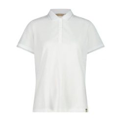 Damska techniczna koszulka polo CMP. Białe bluzki sportowe damskie CMP, m, bez kołnierzyka, bez ramiączek. Za 150.00 zł.
