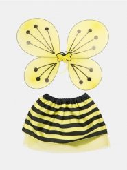 Kostium karnawałowy pszczoła - żółty. Żółte stroje jednoczęściowe damskie Sinsay, bez wzorów. Za 19.99 zł.