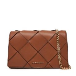 Torebka MICHAEL Michael Kors. Brązowe torebki klasyczne damskie MICHAEL Michael Kors, bez wzorów, bez dodatków. Za 599.99 zł.
