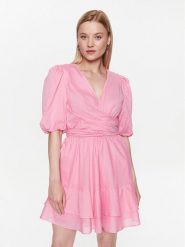Lauren Ralph Lauren Sukienka codzienna 250903205001 Różowy Regular Fit. Czerwone sukienki damskie Lauren Ralph Lauren, na co dzień, bez wzorów, z bawełny, bez kołnierzyka, bez ramiączek, proste. Za 1,169.00 zł.