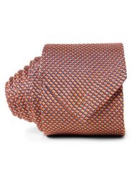 Andrew James jedwabny krawat Mężczyźni Jedwab pomarańczowy, ONE SIZE. Brązowe krawaty i muchy męskie Andrew James, bez wzorów, z jedwabiu, biznesowe. Za 179.95 zł.