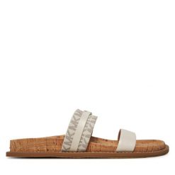 Klapki MICHAEL Michael Kors. Klapki damskie MICHAEL Michael Kors, bez wzorów, bez obcasa. Za 489.99 zł.
