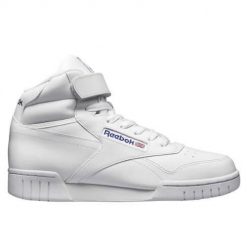 Buty do chodzenia męskie Reebok 100000108. Białe buty sportowe na co dzień męskie Reebok, z materiału, bez zapięcia, trekkingowe. Za 269.40 zł.