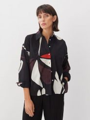 Someday. Koszula w kolorze czarnym rozmiar: 40. Czarne koszule damskie Someday, bez wzorów, z bawełny, bez kołnierzyka, bez ramiączek. Za 165.99 zł.