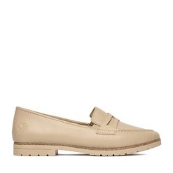 Lordsy Rieker. Brązowe mokasyny damskie Rieker. Za 349.99 zł.