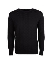Xagon Man Sweter | WX 81205 | Mężczyzna | Czarny. Czarne swetry męskie Xagon, l, bez wzorów, z wełny, bez kołnierzyka. W wyprzedaży za 189.00 zł.