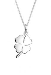 Elli Damska zawieszka koniczyna, nowoczesny talizman na szczęście, ze srebra 925 Sterling Silver. Naszyjniki 1 ct Damski. Szare naszyjniki damskie Elli, srebrne. Za 243.99 zł.