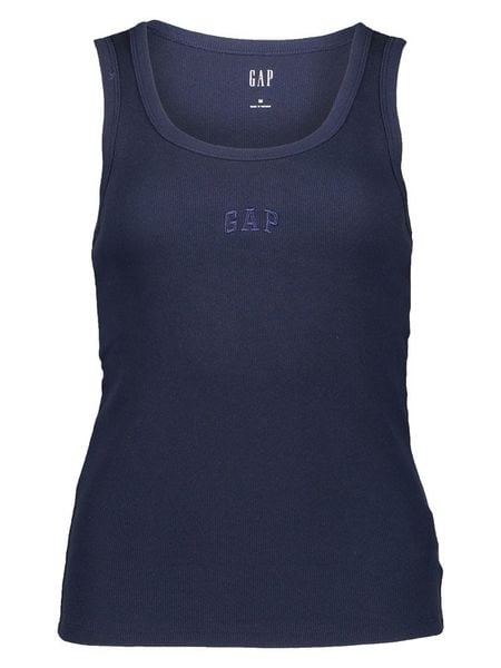 GAP Top w kolorze granatowym rozmiar: XXL. Niebieskie topy damskie GAP, xxl, bez wzorów, bez kołnierzyka. Za 91.95 zł.