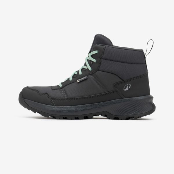 Buty turystyczne damskie Quechua NH100 mid wodoodporne. Niebieskie obuwie trekkingowe damskie QUECHUA. Za 169.99 zł.