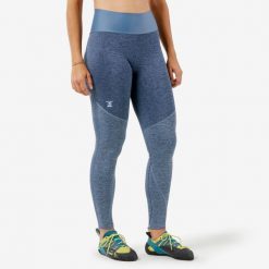 Legginsy wspinaczkowe damskie Simond Vertika. Niebieskie legginsy damskie SIMOND, s, bez wzorów, z elastanu. Za 79.99 zł.