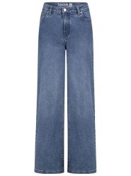 Sublevel Dżinsy - Comfort fit - w kolorze niebieskim rozmiar: L. Niebieskie jeansy damskie Sublevel, z podwyższonym stanem. Za 161.73 zł.