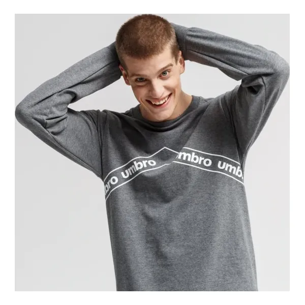 Umbro Bluza Syvari , szary, rozmiar XXL. Szare bluzy bez kaptura męskie Umbro, m, z bawełny. W wyprzedaży za 79.99 zł.