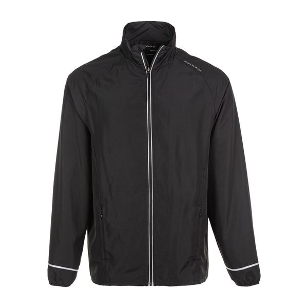 Kurtka do biegania męska Endurance Lessend. Czarne kurtki treningowe męskie Endurance, m, bez wzorów, z materiału, do biegania. Za 139.99 zł.