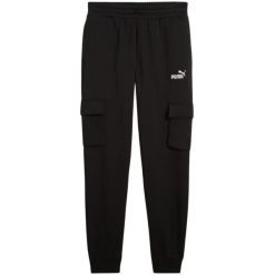 Spodnie męskie Puma ESS No.1 Logo Cargo Pants FL 01. Czarne spodnie sportowe męskie Puma. Za 168.99 zł.