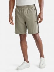 Adidas Originals Szorty Mężczyźni zielony, XL. Zielone szorty męskie adidas Originals, z dzianiny, bez kołnierzyka. Za 219.95 zł.