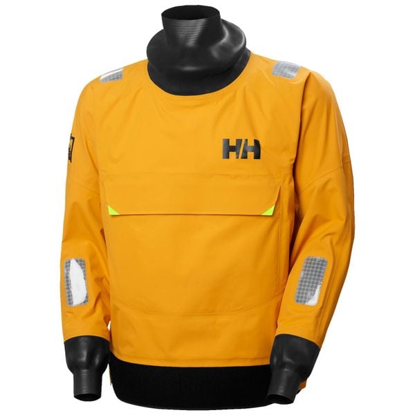 Kurtka wodoodporna Helly Hansen Ægir Race 2.0. Brązowe kurtki męskie Helly Hansen, bez wzorów, sportowe, bez kaptura. Za 1,569.00 zł.