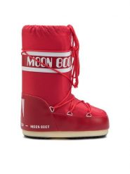 Moon Boot Śniegowce Nylon 14004400003 Czerwony. Czerwone kozaki dziewczęce Moon Boot, z nylonu. Za 749.99 zł.