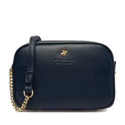 Torebka Beverly Hills Polo Club. Niebieskie listonoszki damskie Beverly Hills Polo Club, bez wzorów, bez dodatków. Za 159.99 zł.