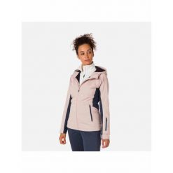 Kurtka do narciarstwa biegowego damska ROSSIGNOL W Softshell Hoodie Jkt różowa. Czerwone kurtki damskie Rossignol, l, bez wzorów, z softshellu, z kapturem, do biegania. Za 735.00 zł.