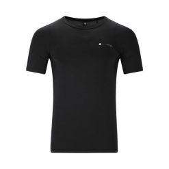 Koszulka kompresyjna Virtus Jasp. Czarne t-shirty sportowe męskie VIRTUS, bez ramiączek, na fitness i siłownię. Za 149.50 zł.