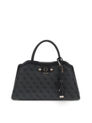 Guess Torebka Lindsey HWSG97 49060 Czarny. Czarne listonoszki damskie Guess, z aplikacjami, ze skóry, bez dodatków. Za 570.99 zł.