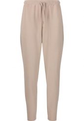 Damskie spodnie dresowe Athlecia Jacey V2. Brązowe spodnie sportowe damskie Athlecia, z dresówki, na fitness i siłownię. Za 191.50 zł.
