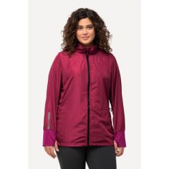 Damskie Kurtka HYPRAR lekka stójka tunel z recyklingu. Czerwone kurtki damskie Ulla Popken, plus size, bez wzorów, z materiału, bez kaptura. W wyprzedaży za 383.99 zł.