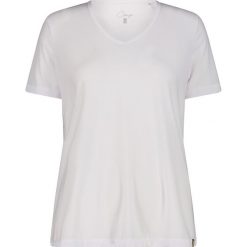 Koszulka sportowa damska CMP 36N7906A001. Białe topy sportowe damskie CMP, uniwersalny, bez wzorów, z materiału, bez ramiączek. Za 229.99 zł.