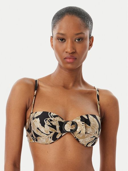 Selmark Góra od bikini BO316 Czarny. Czarne bikini damskie SELMARK, bez wzorów. Za 409.99 zł.