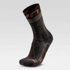 Skarpety trekkingowe UYN Trekking One All Season Mid Socks. Szare skarpetki męskie UYN, bez wzorów. Za 68.99 zł.