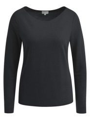 Milano Italy Koszulka w kolorze czarnym rozmiar: XL. Czarne bluzki damskie Milano Italy, xl, bez wzorów, bez kołnierzyka. Za 113.99 zł.