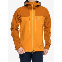 Kurtka softshell męska Haglofs Roc Sight Softshell Jacket. Brązowe kurtki męskie Haglöfs, m, bez wzorów, z softshellu, sportowe, bez kaptura. Za 879.99 zł.