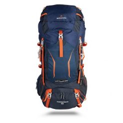 Plecak turystyczny BERGSON MATTERHORN3 60 L. Niebieskie plecaki damskie Bergson, bez wzorów. Za 599.99 zł.