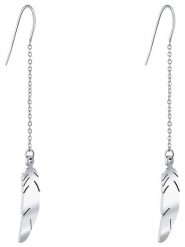 LA CHIQUITA Kolczyki rozmiar: onesize. Szare kolczyki damskie LA CHIQUITA, ze stali, z zapięciem typu bigiel. Za 50.45 zł.