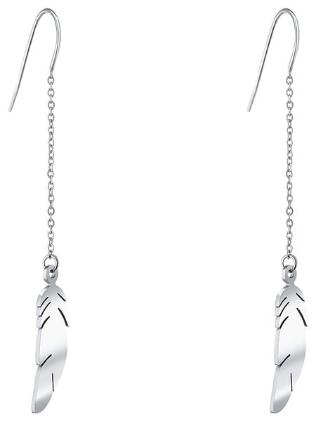 LA CHIQUITA Kolczyki rozmiar: onesize. Szare kolczyki damskie LA CHIQUITA, ze stali, z zapięciem typu bigiel. Za 50.45 zł.