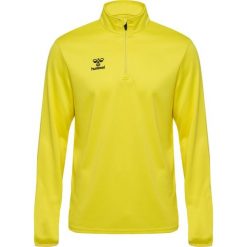 Kurtka z dresu Hummel Half. Żółte kurtki damskie HUMMEL, bez wzorów, z dresówki, bez kaptura. Za 166.00 zł.