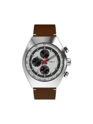 Timex Zegarek Legacy TW2W50100 Srebrny. Szare zegarki męskie Timex, srebrne. Za 889.99 zł.