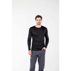 Koszulka termoaktywna męska Woolona Eris z długim rękawem 100% Merino. Czarne bielizna termoaktywna męska WOOLONA, m, bez wzorów, z wełny. W wyprzedaży za 288.00 zł.