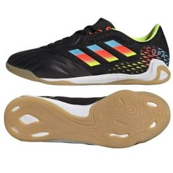 Buty piłkarskie adidas Copa Sense.3 In Sala FY6192 czarne czarne. Czarne buty fitness męskie do piłki nożnej. Za 586.04 zł.
