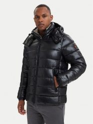 Save The Duck Kurtka zimowa D31653M-LOVE21 Czarny Regular Fit. Czarne kurtki męskie SAVE THE DUCK, na zimę, m, bez wzorów, z syntetyku, bez kaptura. Za 1,449.00 zł.