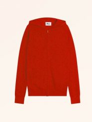 Just Cashmere Kaszmirowy kardigan "Elliot" w kolorze czerwonym rozmiar: L. Czerwone kardigany męskie Just Cashmere, l, bez wzorów, z kaszmiru, bez kołnierzyka. Za 602.45 zł.