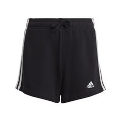 Essentials 3-Stripes Shorts. Białe szorty męskie Adidas, l, na jogę i pilates. Za 96.00 zł.