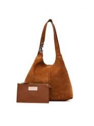 Coccinelle Torebka The Coccinelle C-easy E1 THE 11 02 01 Brązowy. Brązowe torebki klasyczne damskie Coccinelle, bez wzorów, ze skóry, bez dodatków. Za 1,299.00 zł.